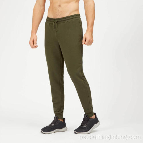 Muške pantalone za vježbanje pletiva